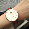 Ultra thin nylon watch, cloth quartz watches for beloved, Korean style, internet celebrity