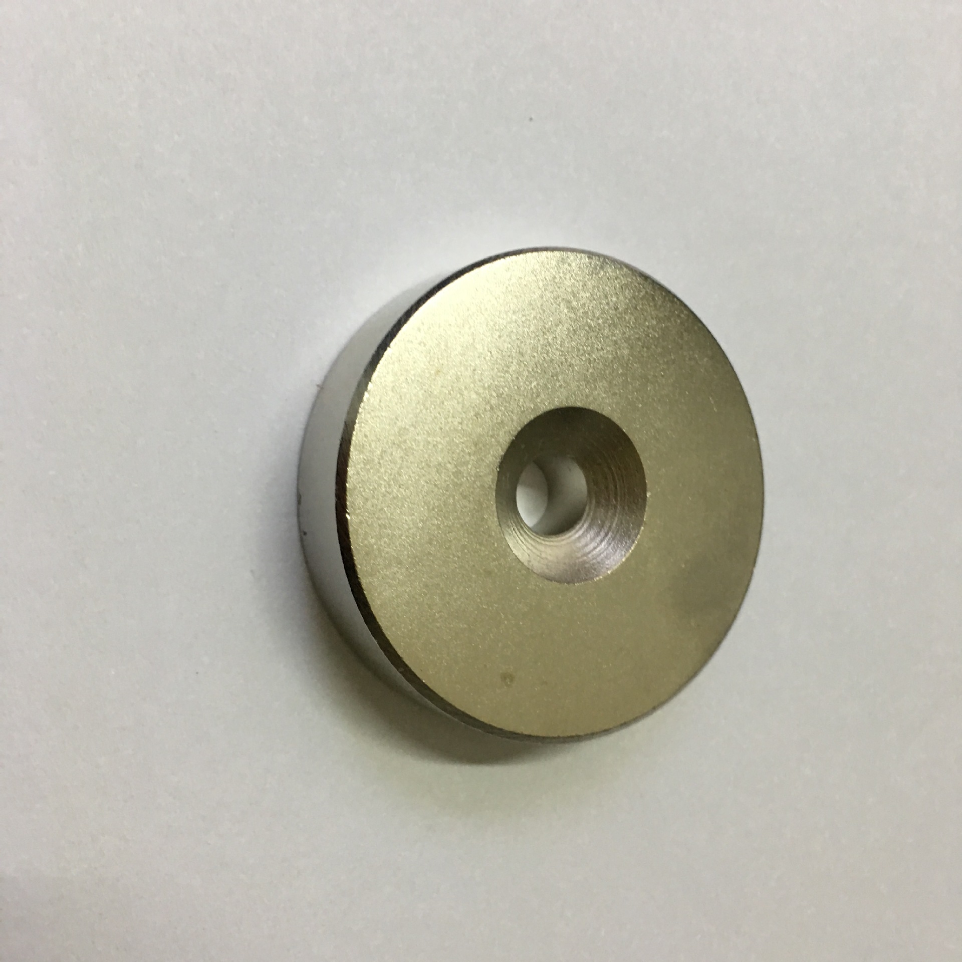 厂家直销高强磁铁60X10孔10吸铁石 钕铁硼圆形强力磁铁60*10沉孔