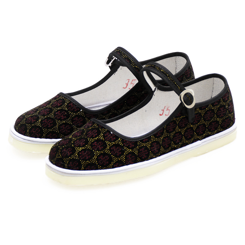 Mocassins femme en coton - Ref 3440353 Image 23