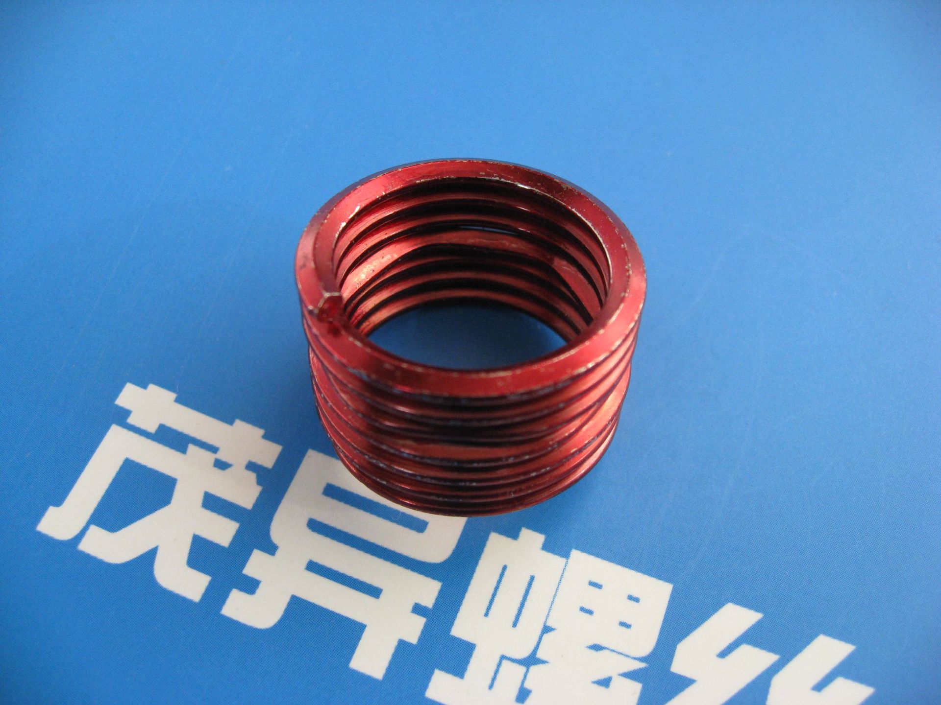 航天航空标准锁紧型有折断槽钢丝螺套GJB5109