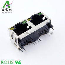 RJ45 1*2 56-8P8C􎧏WjBӿڲWJACKSֱN