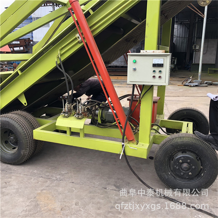 石家庄青贮取料机 液压升降高空扒草机