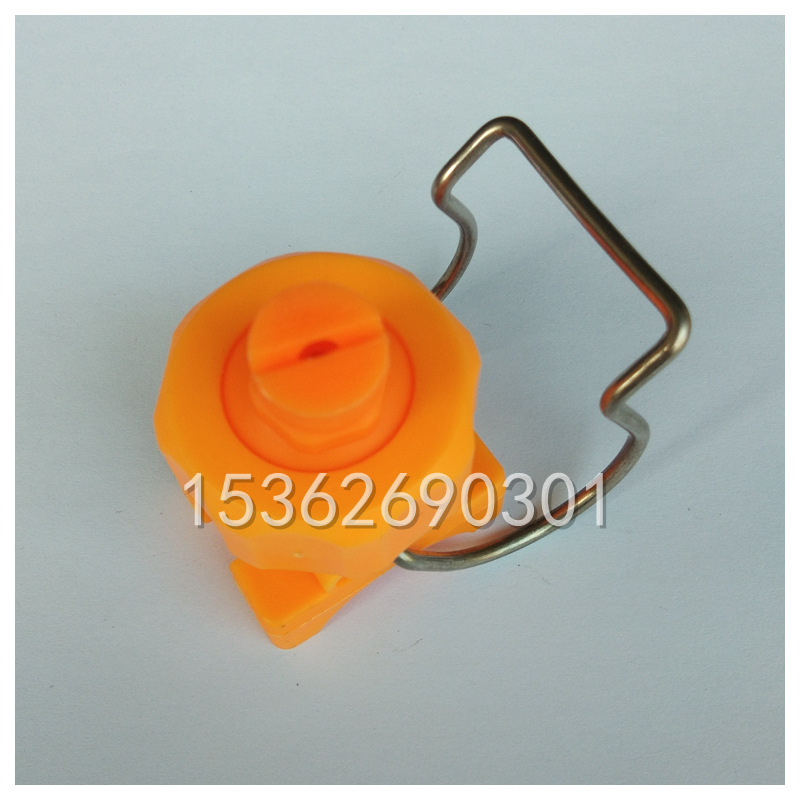 厂家供不锈钢夹扣塑胶ABS快速卡接喷嘴 可调球360度用于清洗喷头