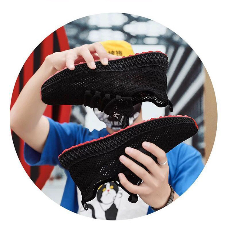 Spring 2020 new men's shoes breathable Korean edition casual sneakers mesh running shoes for male students light travel shoes