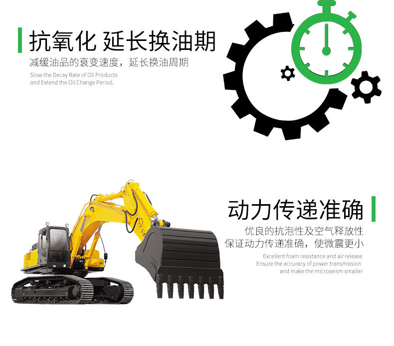 厂家农机液压油68号挖掘机大型收割机翻斗车铲叉车18升原装润滑油