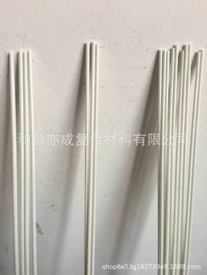 厂家直销 高强度玻璃钢棒 玻璃纤维实心棒 玻璃钢磨尖棒