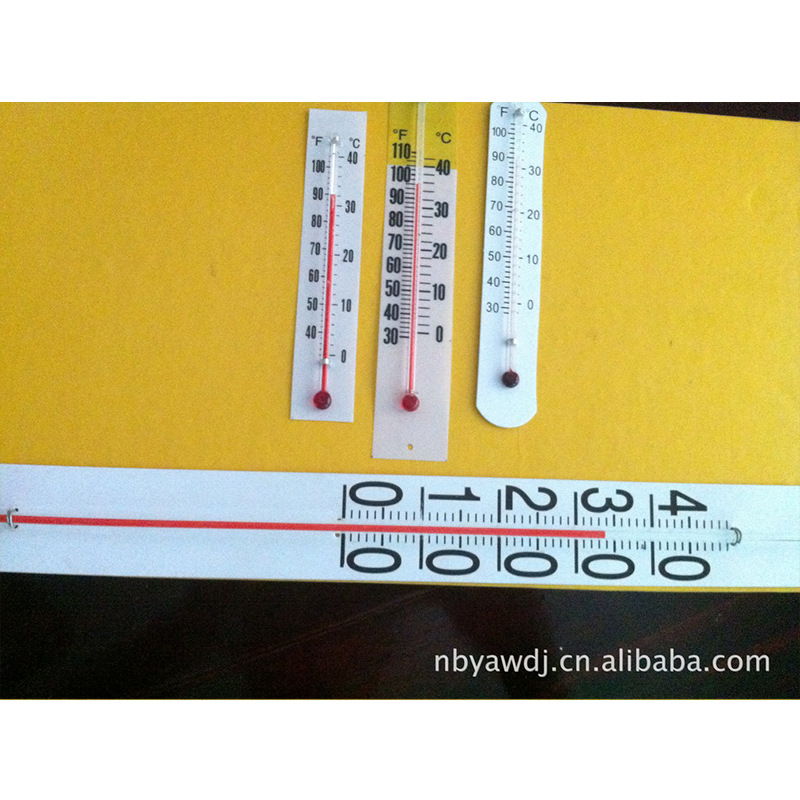 【顺达】厂家批量供应  pvc温度计 多种型式温度计