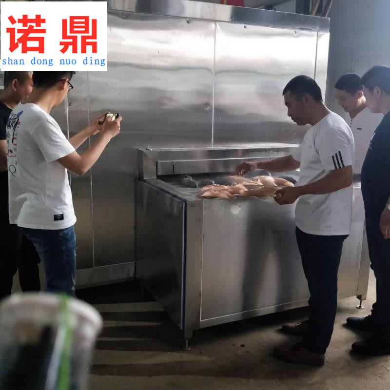酱菜速冻机 调理品速冻机隧道式 平板式单冻机生产厂家 诺鼎机械