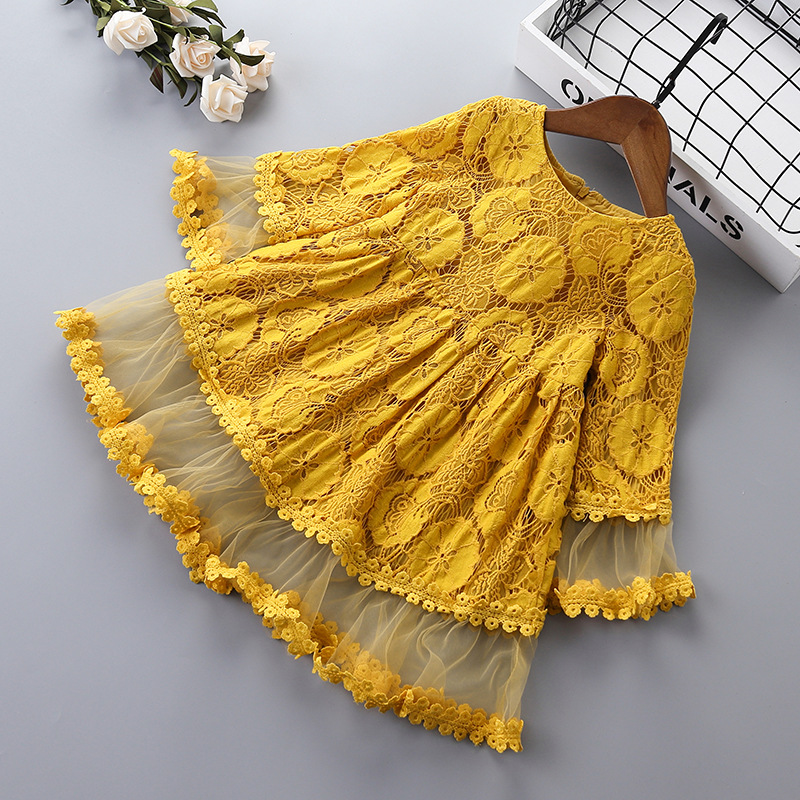 Autumn lace dress