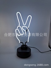 ք޺ Victory sign Neon Light