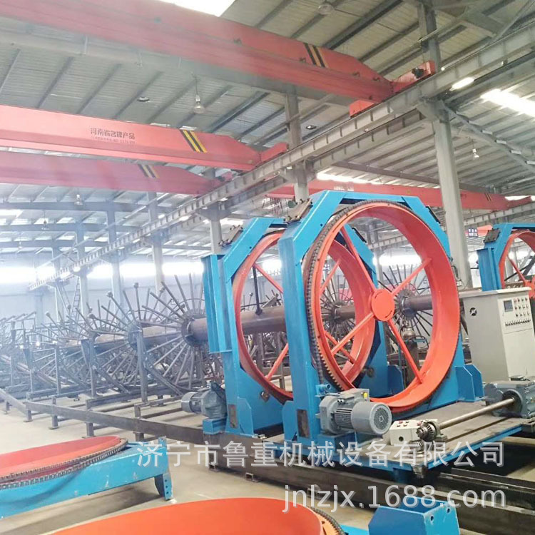 生产数控钢筋笼滚焊机 2米型自动焊集成式钢筋笼滚焊机厂家