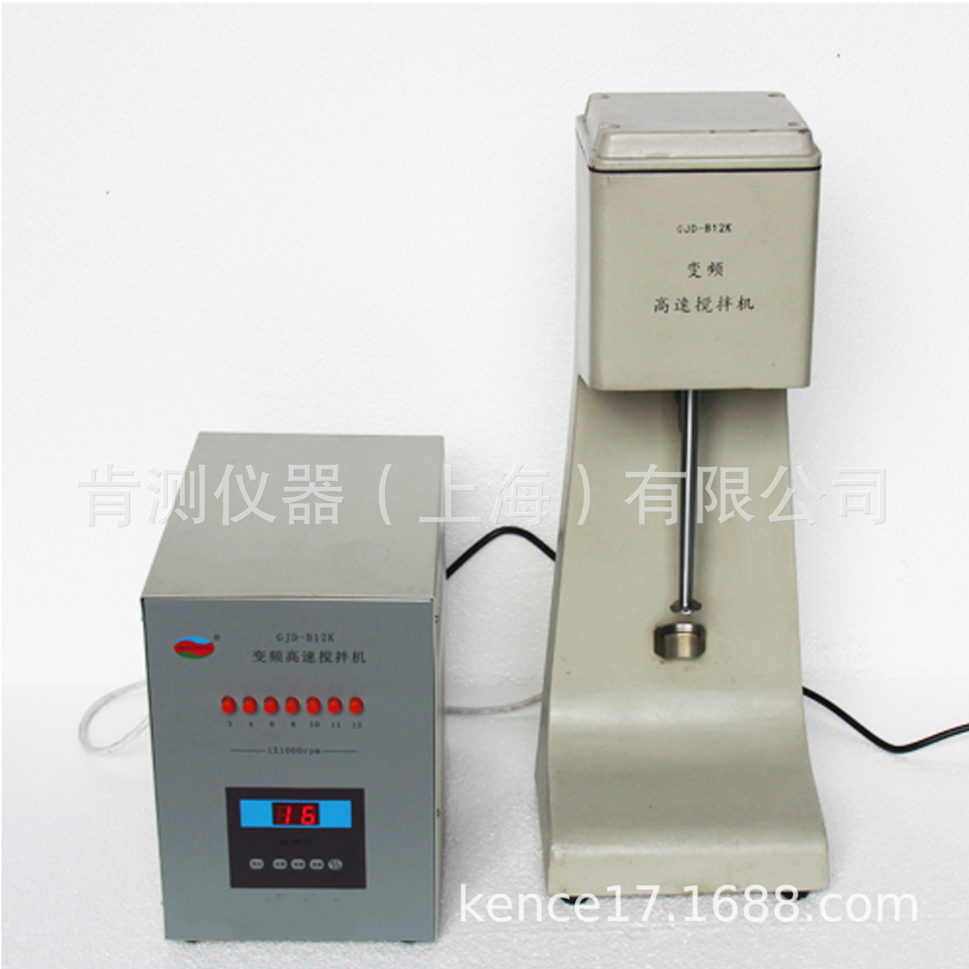 变频高速搅拌机 GJD-B12K变频单轴搅拌机 变频膨润土搅拌机