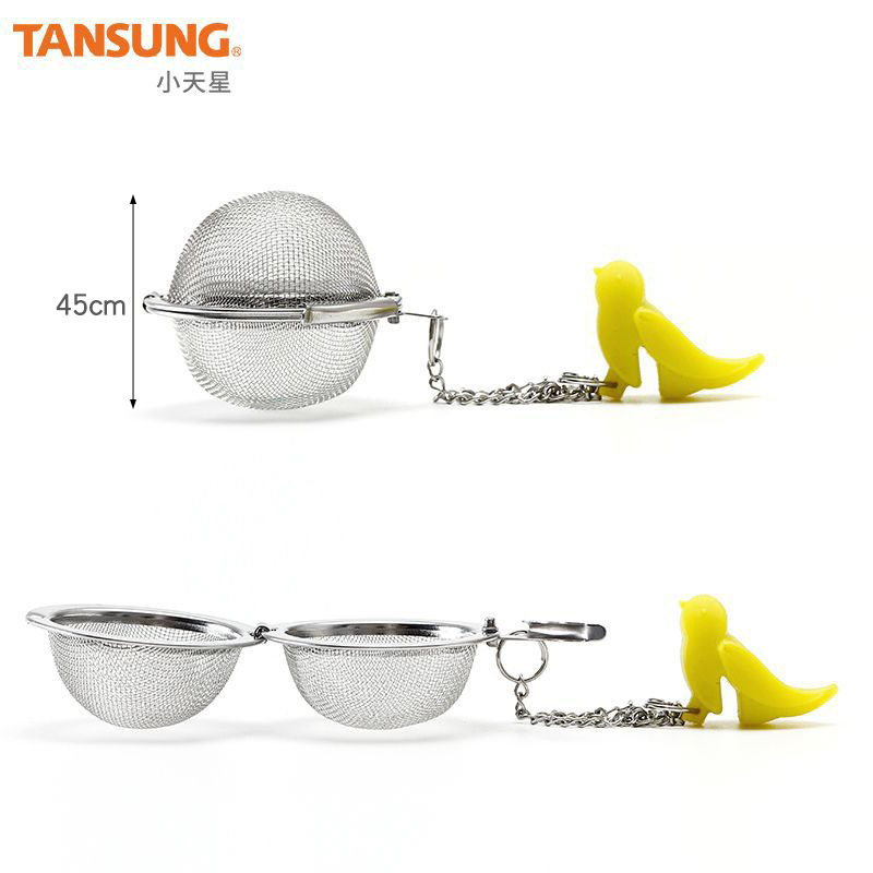 Creative Hanging Tea Infuser Tea Strainer Ball Stainless Steel Tea Strainer Stainless Steel Bird Tea Strainer