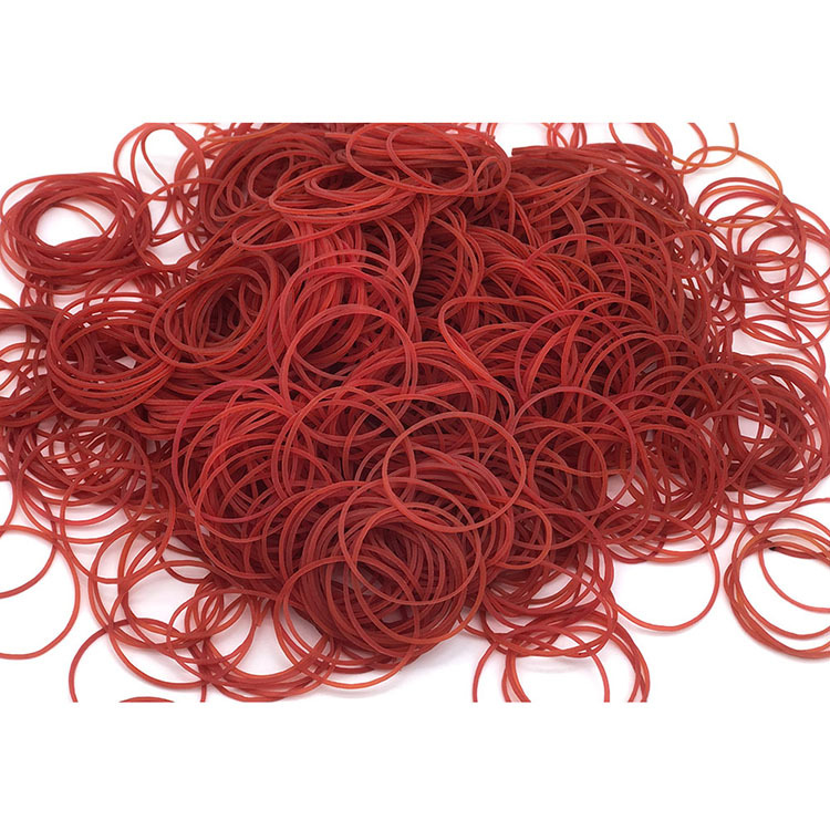 厂家直销 38红色橡皮筋 彩色越南进口橡胶圈牛皮筋批发 牛筋 发圈