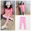 summer new pattern pink With children Korean Edition fashion Western style girl Long paragraph dress Cartoon Tidal range Female Women