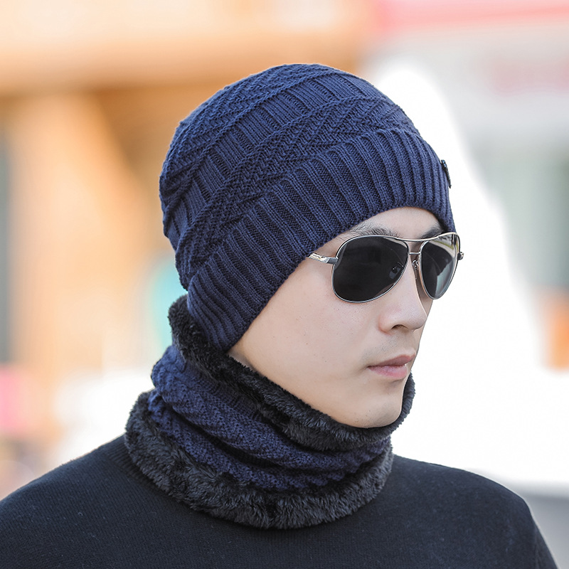 Men's Vintage Style Solid Color Eaveless Wool Cap display picture 8