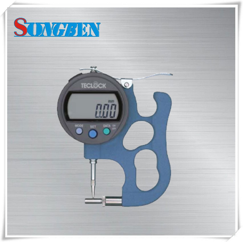 日本原装TECLOCK数显管道壁厚厚度计TPD-618J