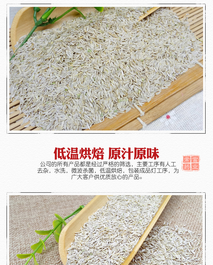 Lettuce Seed Bai Ju Sheng 500g Crushed Food Grade Herb from Anhui specifications