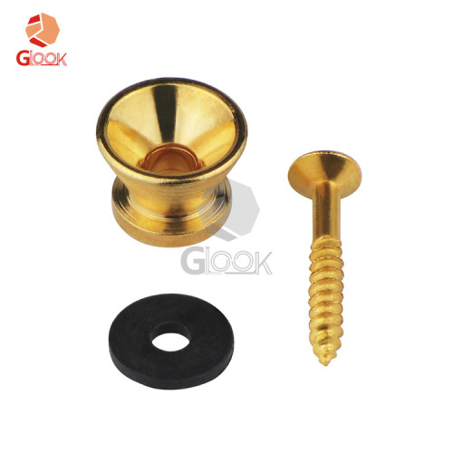 Folk classical guitar strap buckle nail tail nail electric guitar bass bass buckle lock strap anti-trip wholesale