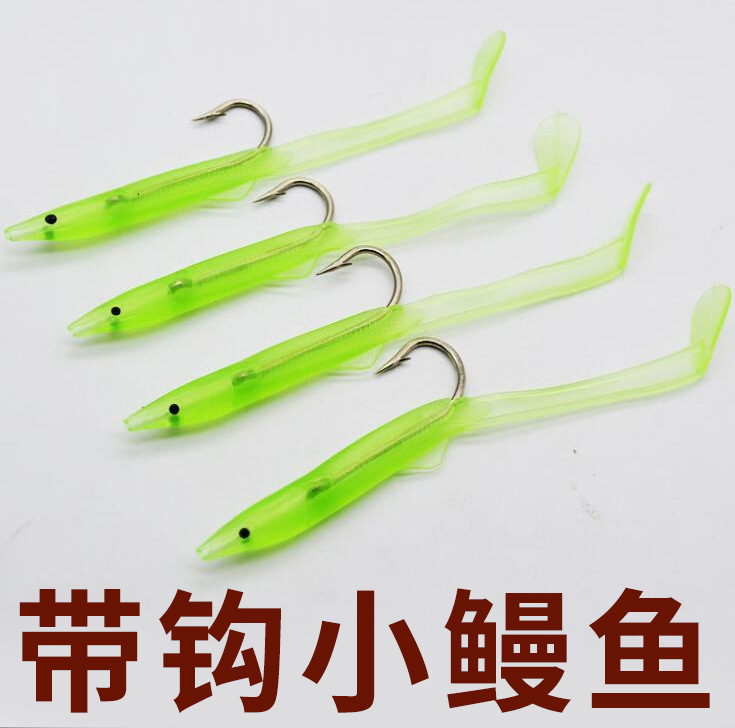 Soft Eels Fishing Lures Soft Plastic Baits Striped Bass Cobia Trout Fresh Water Fishing Lure