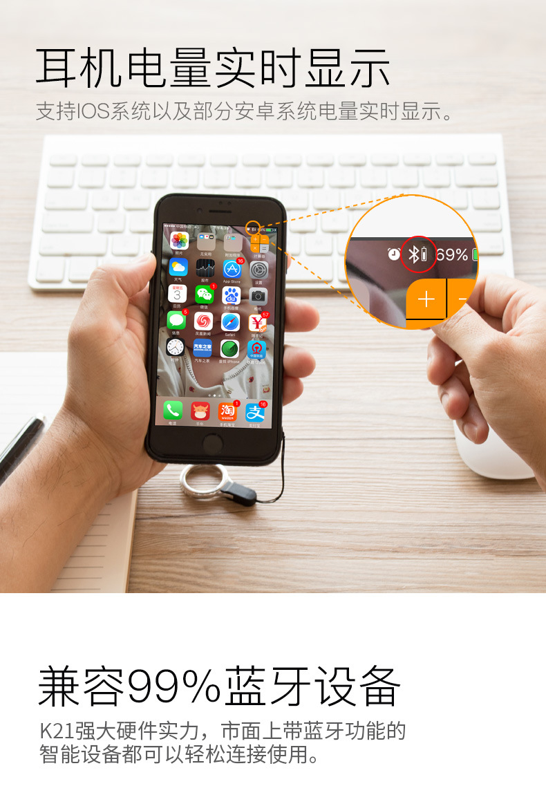 Casque bluetooth fonction appel - Ref 3378787 Image 22