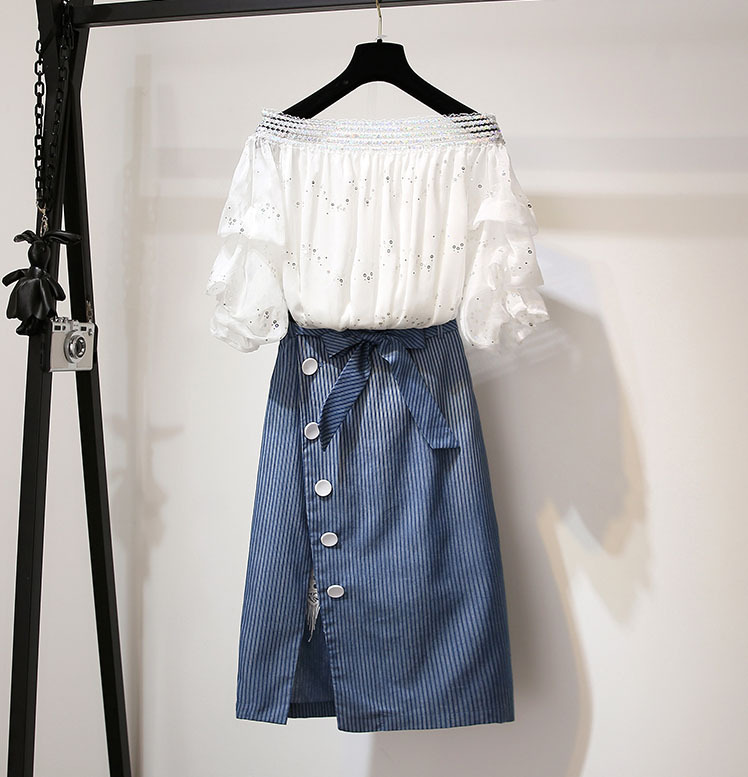 Costume femme en Mélange de coton - Ref 3335661 Image 5