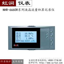 虹润仪表 新虹润 香港虹润 NHR-6600R液晶流量积算记录仪基型表