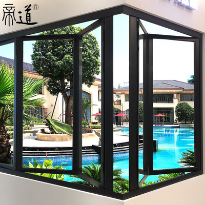 Foshan Scenery balcony Folding window Closed balcony Germany Imported hardware security durable Soundproofing heat insulation Doors and windows