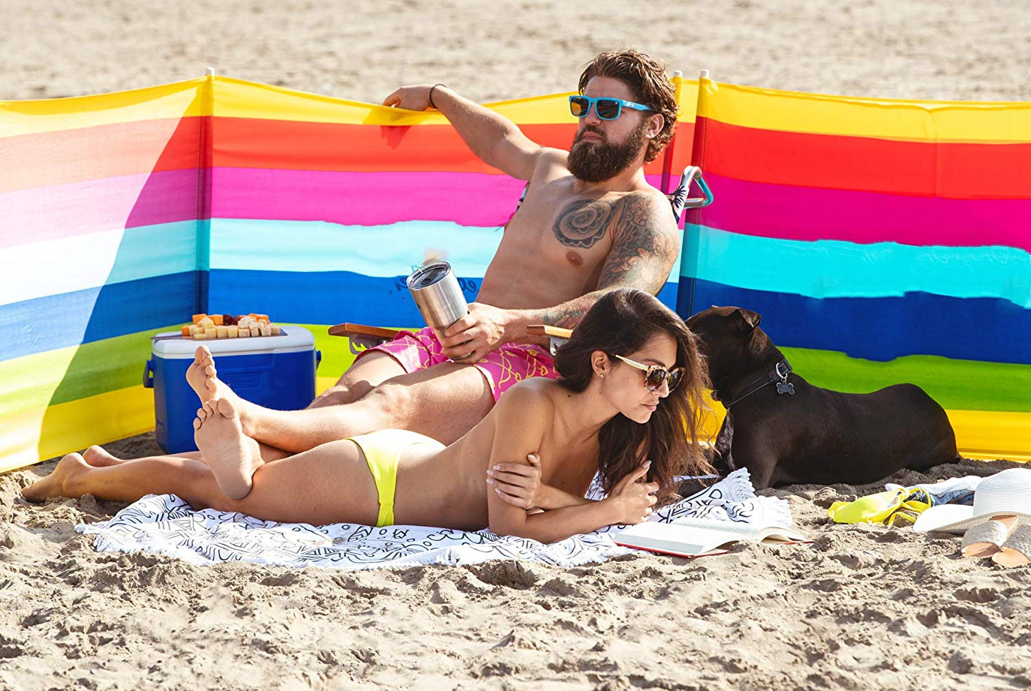 海滩护栏 海边护栏 沙滩护栏 沙滩围栏 沙滩挡风罩 海滩挡风罩