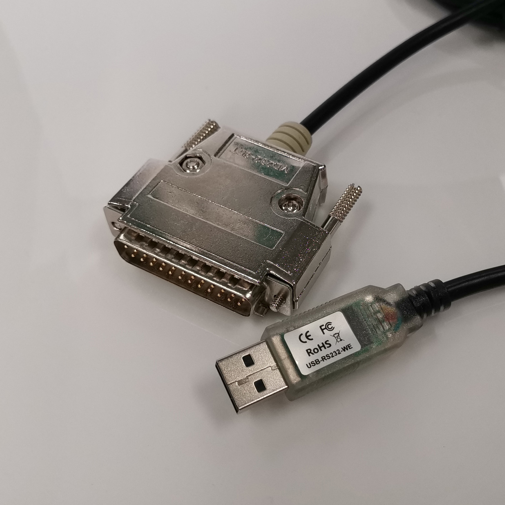 usb转232串口线工业级DB25 com口转换线rs232串口转usb口进口芯片-阿里巴巴