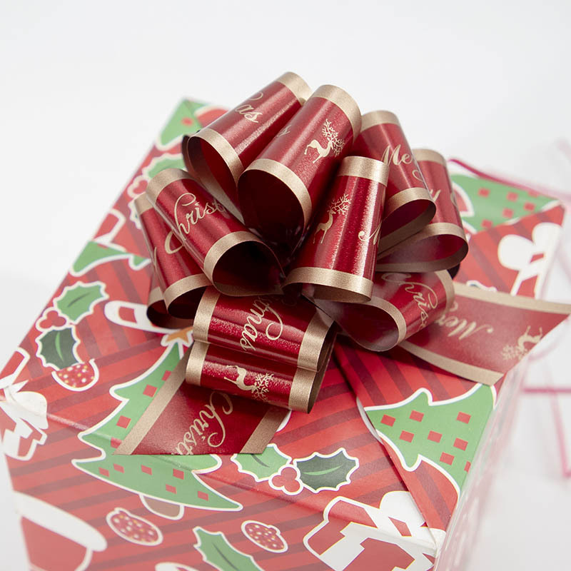 Navidad Bola de flores-vino rojo Navidad ciervos