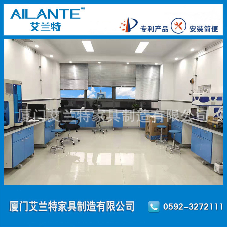 All steel test bed Steel laboratory Console Steel laboratory workbench All steel experiment table