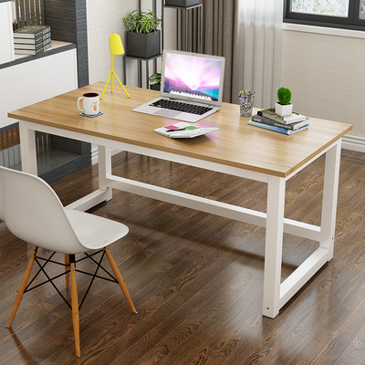 Wood Desktop The computer table Simplicity modern Desks Study Table write Office Desk combination household Learning table