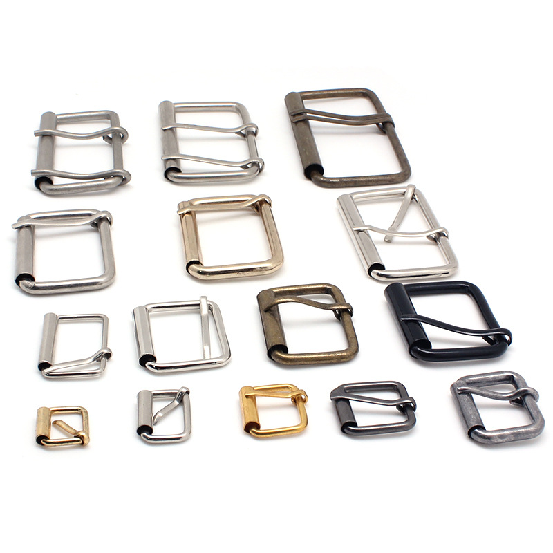 滚筒针扣  箱包背包挎包织带调节铁丝扣皮带腰带铁质针通双针扣