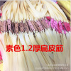 Hair rope with flat rubber bands, street slingshot handmade, wholesale