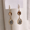 Sophisticated trend universal earrings, french style, internet celebrity