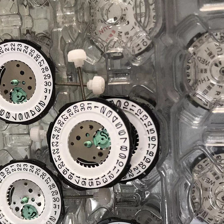 (2개) SL28 달력 운동 석영 시계 운동 시계 액세서리