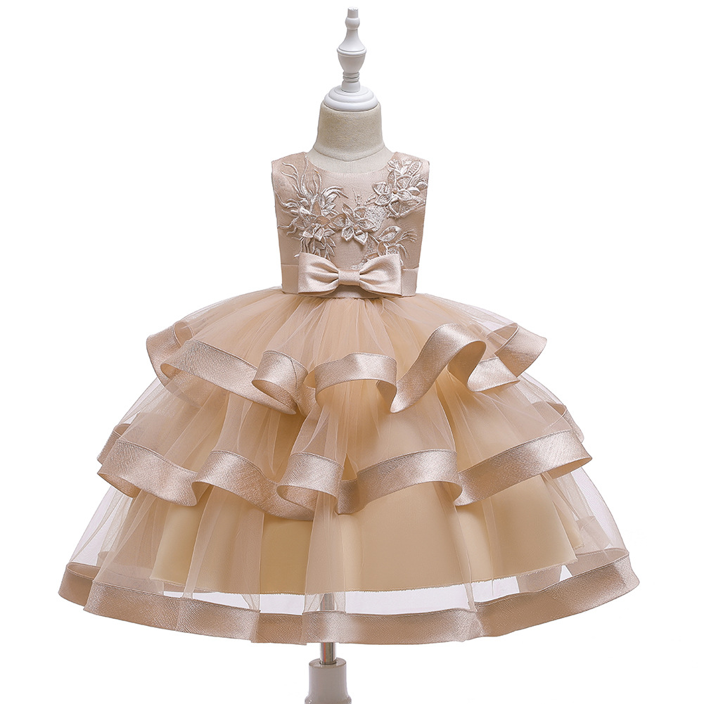 Children's Dress Pettiskirt Girls Princess Skirt Dress Autumn Children Dress display picture 21