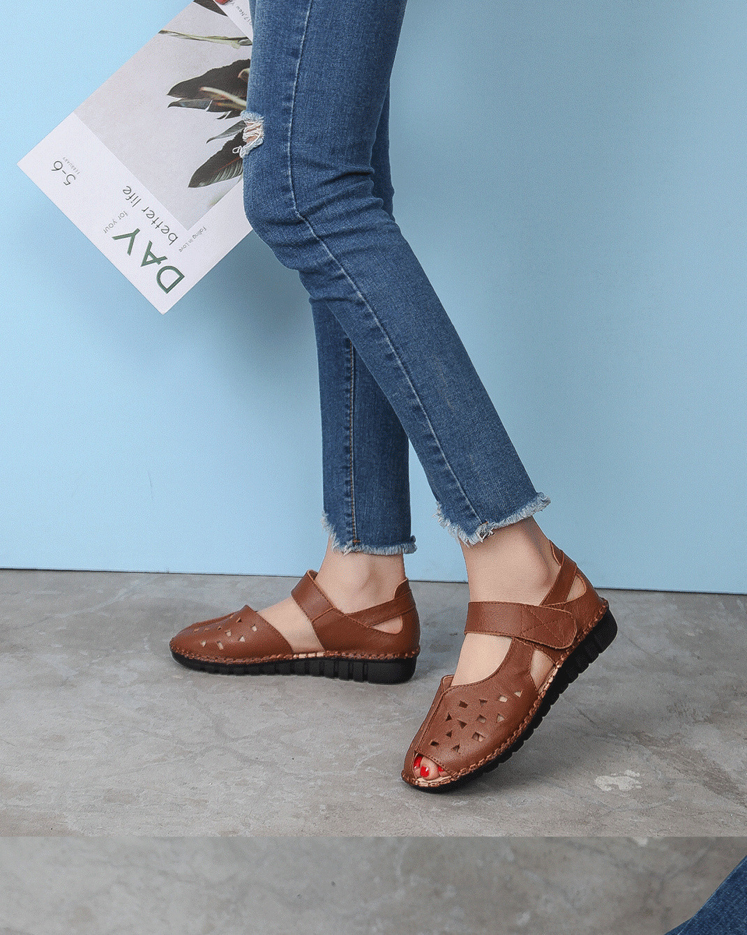 Chaussures été pour femme en Caoutchouc - Ref 3346391 Image 18