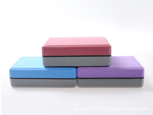Yoga bricks, high-density yoga supplies, foam bricks for beginners, children's dance practice yoga bricks