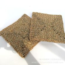 草编方形隔热垫餐桌垫餐垫碗垫子砂锅垫耐热杯垫菜垫家用防烫垫