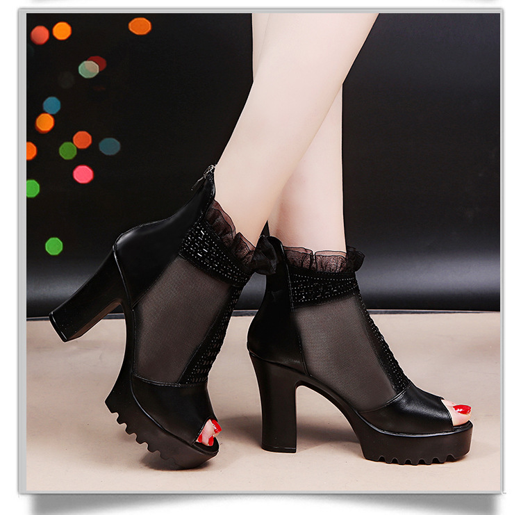 Chaussures été pour femme en Caoutchouc - Ref 3345827 Image 16