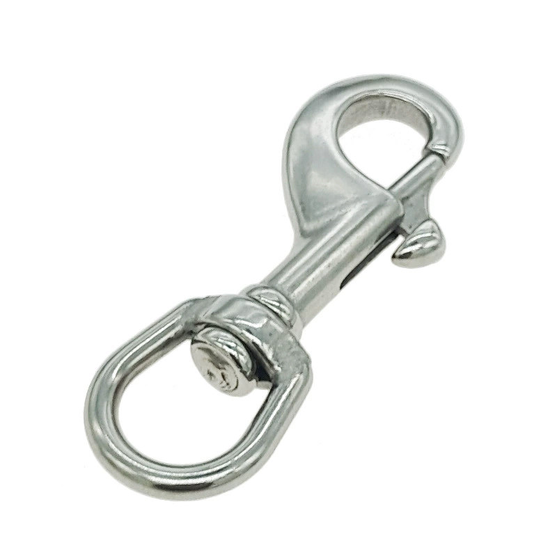 Производитель оптовая продажа 316 нержавеющей стали с одним крюком D-кольцо для дайвинга-подвесная пряжка