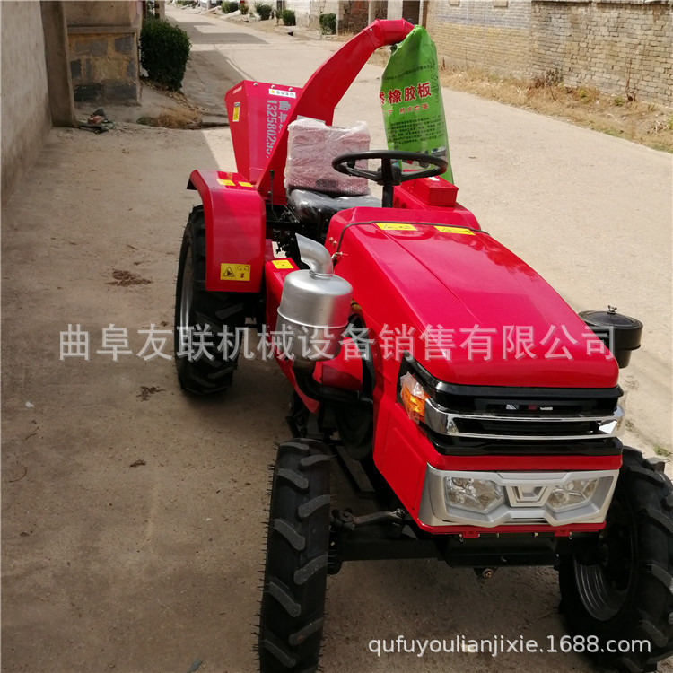 废弃物树枝枝条粉碎机 可移动杂枝树叶粉碎机 废弃树枝粉碎机 61