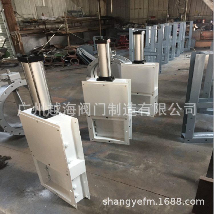 手动插板阀水闸阀污水阀卸料阀电动插板阀气动插板阀方圆口卸灰阀