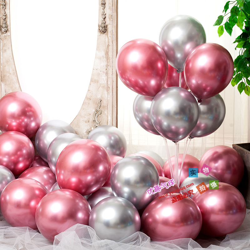 金属玫红+金属银