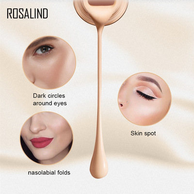 ROSALIND Concealer solution effectively blocks dark circles, pox and print 6 colors, optional cross border special.