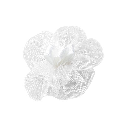 Yao Ming cinta flor decoración hecha a mano 2,2 cm ancho cinta flor accesorios de bricolaje regalo embalaje ropa interior ropa cinta pequeña flor
