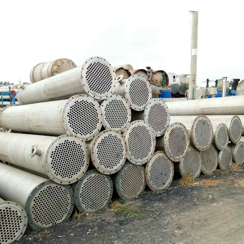 不锈钢列管式蒸发器厂家 壳管式换热器2平方不锈钢列管式换热器