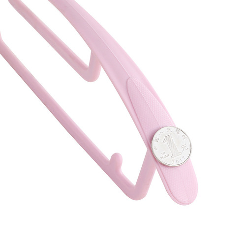 New Children's Clothing Store Anti-Slip Clothes Rack Plastic Multifunctional Plastic Adult Invisible Clothes Hanger Wholesale